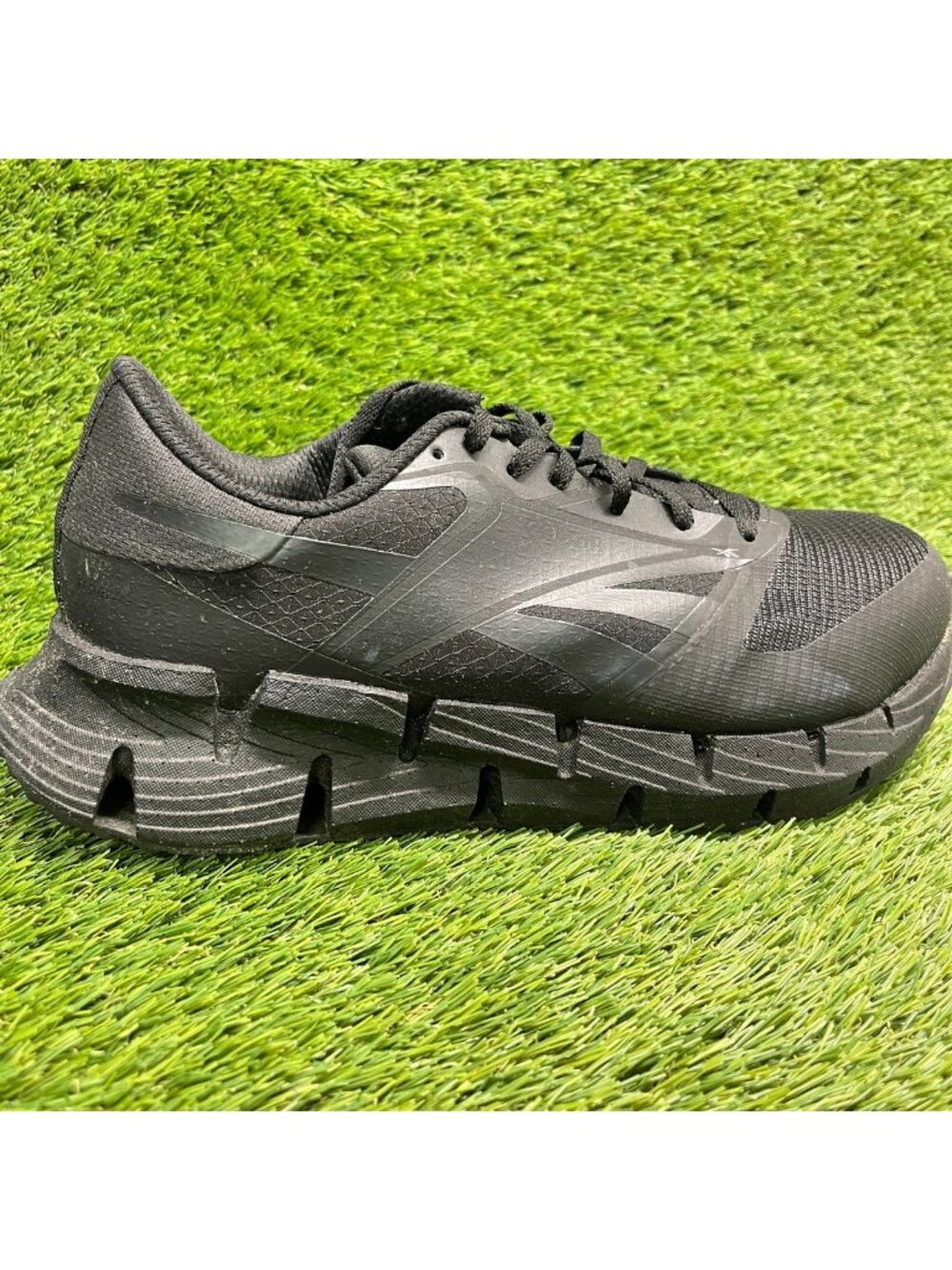 Reebok Floatzig EH Mens Size 9.5 Black Composite Toe Safety Lace Up Work Shoes